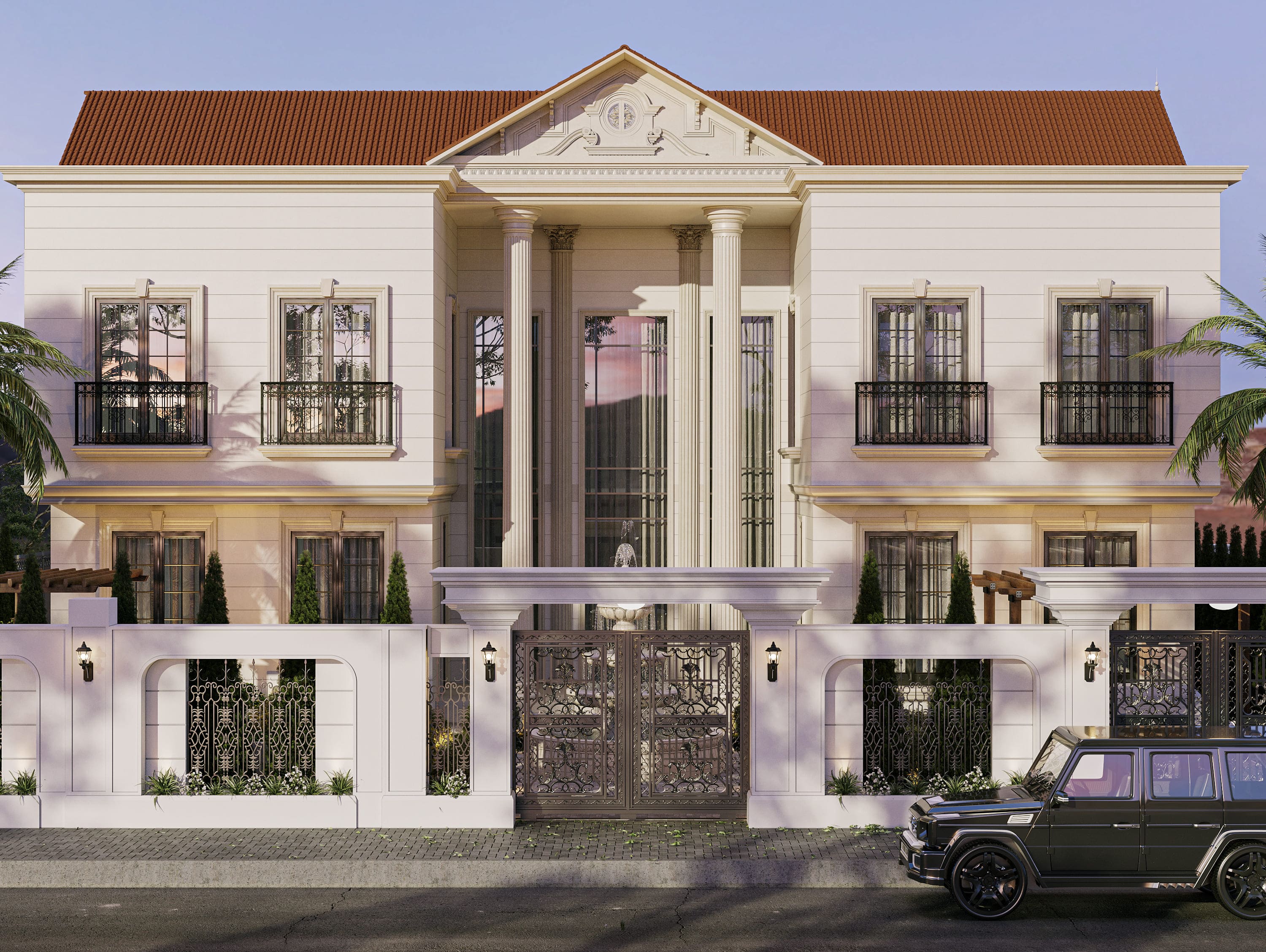 Classical Villa Exterior